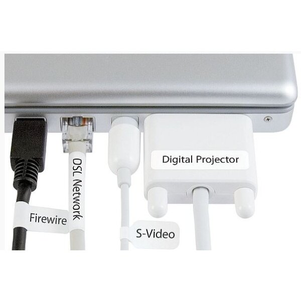 SEIKO Etiquettes multi-usage 11x38mm SLP-35L blanc, étroit, DIA 300 pcs.