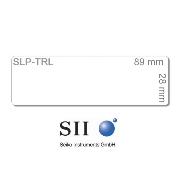 SEIKO Adress-Etiketten 28x89mm SLP-TRL weiss, strong 2x130 Stk.