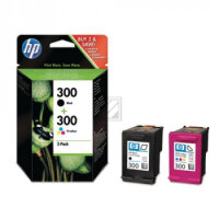 HP Combopack 300 BK color CN637EE DeskJet D2560 200 165...
