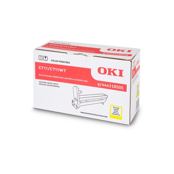 OKI Drum yellow 44318505 C711 20000 Seiten