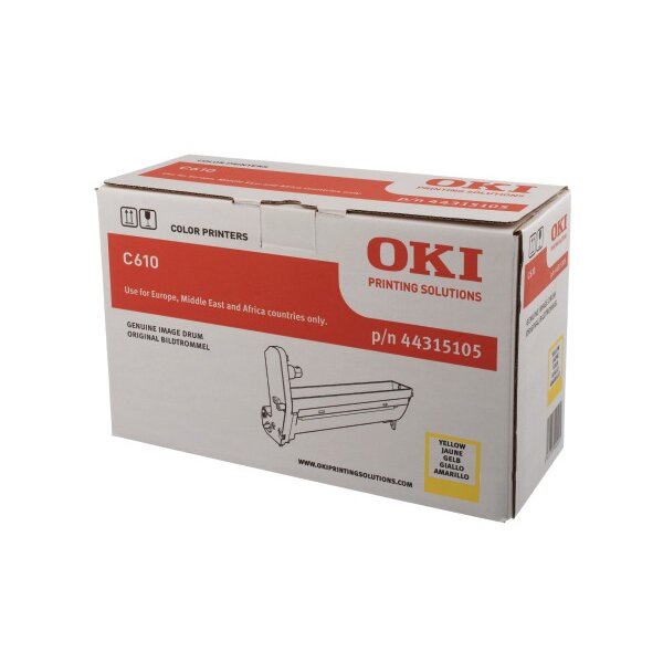 OKI Drum yellow 44315105 C610 20000 pages