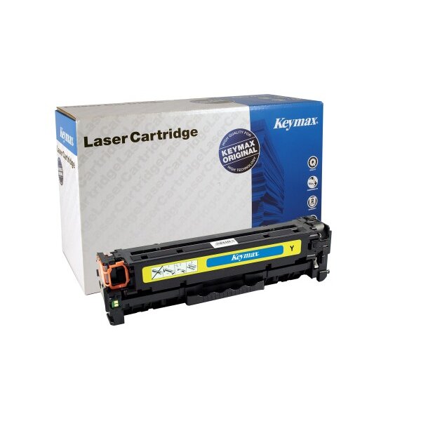 KEYMAX Cartouche CLR yellow CC532AKEY p. HP CLJ CP2025 2800 pages