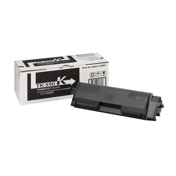 KYOCERA Toner-Modul schwarz TK-590K FS-C2026/2126 7000 Seiten