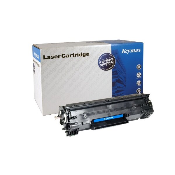 KEYMAX Cartouche CLR HY noir CB436XKEY pour HP LJ P1505 4000 pages