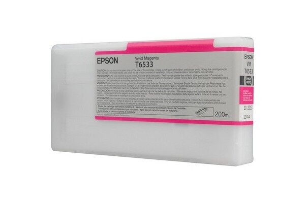 EPSON Tintenpatrone vivid magenta T653300 Stylus Pro 4900 200ml