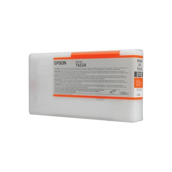 EPSON Tintenpatrone orange T653A00 Stylus Pro 4900 200ml