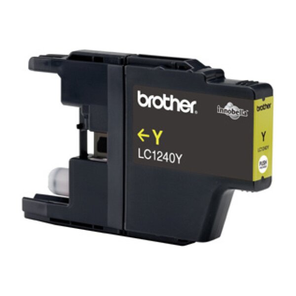 BROTHER Tintenpatrone yellow LC-1240Y MFC-J6510DW 600 Seiten