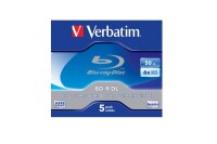 VERBATIM BD-R Jewel white blue 50GB 43748 6x DL Scratchguard+ 5 Pcs