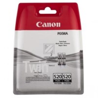 CANON Twin Pack Tinte schwarz PGI-520PACK PIXMA MP 980 2...
