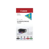 CANON Multipack Tinte BK/PC/PM/R/G CLI-8MULTI PIXMA iP...