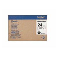 PTOUCH Ruban, High-Grade noir/jaune HG-E651 24mm/8m 5...