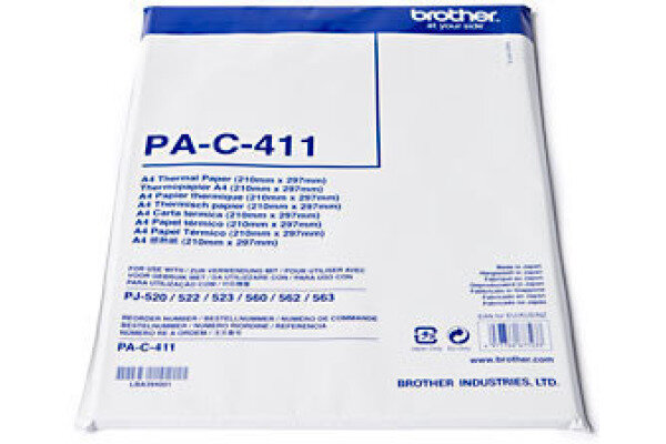 BROTHER Thermopapier A4 PA-C-411 PJ-622 663 100 Blatt