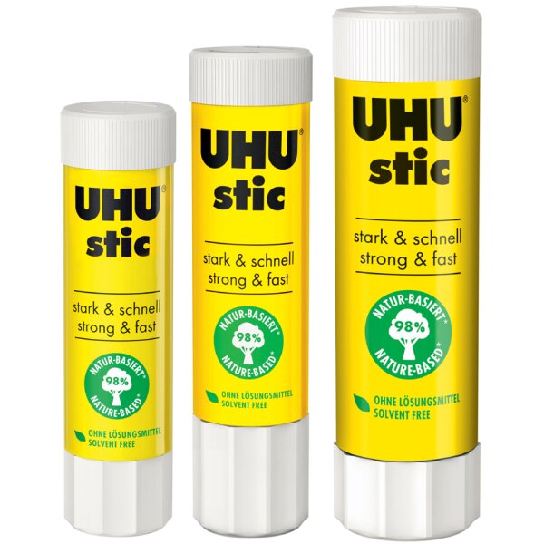 UHU Bâton de colle stic, sans solvants, 21 g
