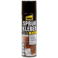 UHU Colle en spray 3 en 1, redécollable, spray de 200 ml