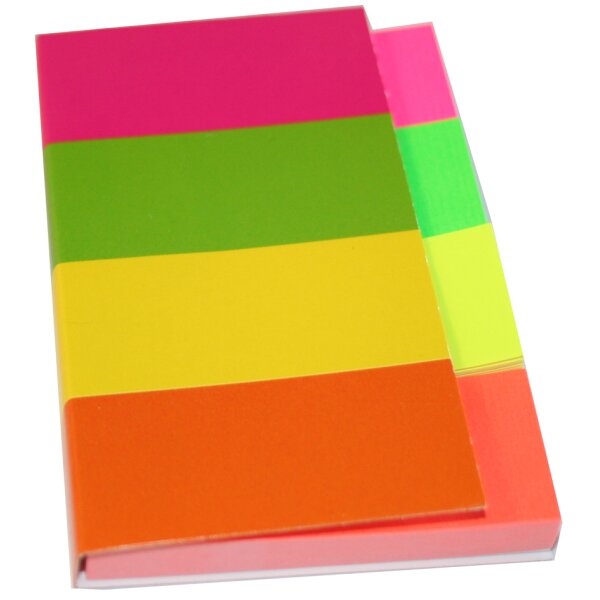 Kores Pagemarker - Papier, 20 x 50 mm, Neonfarben