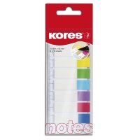 Kores Pagemarker - Folie, 12 x 45 mm, 8 x 15 Blatt