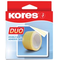 Kores Doppelseitiges Klebeband, 30 mm x 5 m