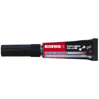 Kores Sekundenkleber "POWERGLUE GEL", 3 g, Tube