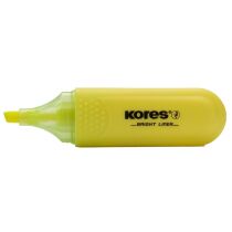 Kores Textmarker "BRIGHT LINER", Farbe: gelb