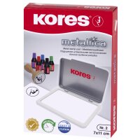 Kores Tampons encreur METALLICA, (L)110 x (P)70 mm, violet