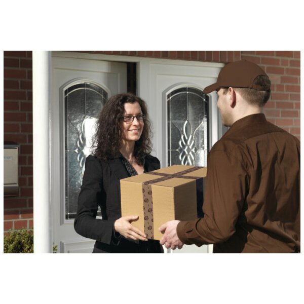 TESA Tesapack eco&strong 50mmx66m 581550000 braun, Recycling