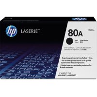 HP Toner-Modul 80A schwarz CF280A LaserJet Pro 400 2560...