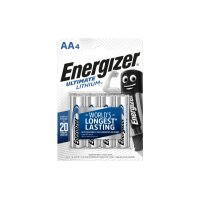 ENERGIZER Batterien Ultimate AA 1.5V E301535302 Lithium 4...