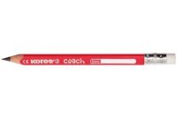 KORES COACH crayon HB taille-cray. BB92533 3 cr./gomme...
