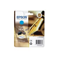 EPSON Tintenpatrone 16XL cyan T163240 WF 2010/2540 450...
