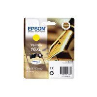 EPSON Tintenpatrone 16XL yellow T163440 WF 2010/2540 450...
