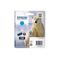 EPSON Tintenpatrone cyan T261240 XP 700/800 300 Seiten