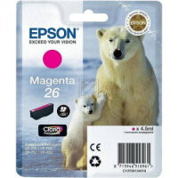 EPSON Tintenpatrone magenta T261340 XP 700 800 300 Seiten