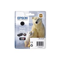 EPSON Cartouche dencre 26XL noir T262140 XP 700/800 500...