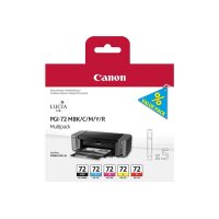 CANON Multipack Tinte MBK/CMY/R PGI-72MUL PIXMA Pro-10...