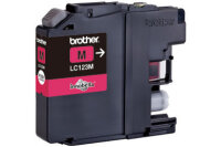 BROTHER Cartouche dencre magenta LC-123M DCP-J411ODW 600...