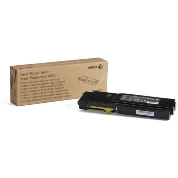 XEROX Cartouche toner HY yellow 106R02231 Phaser 6600 6000 pages
