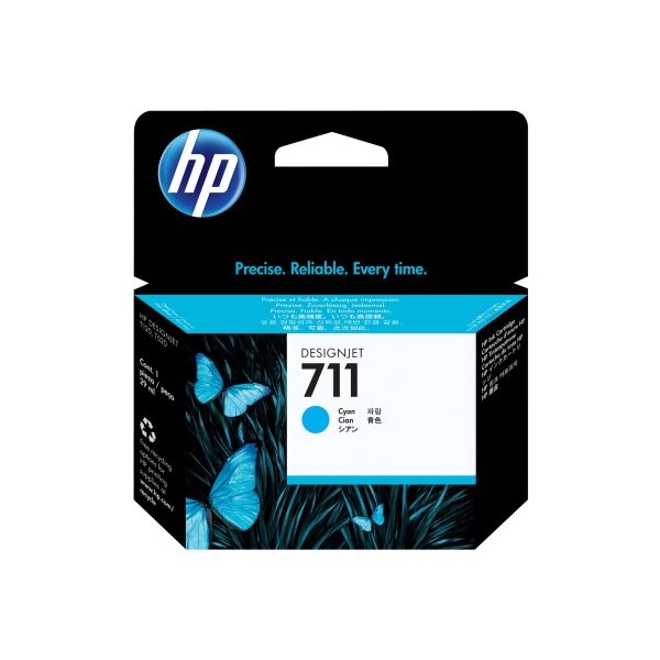 HP Cart. dencre 711 cyan CZ130A DesignJet T120/520 29ml