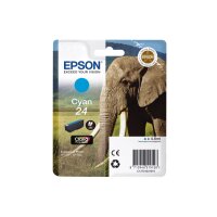 EPSON Tintenpatrone 24 cyan T242240 XP 750/850 360 Seiten