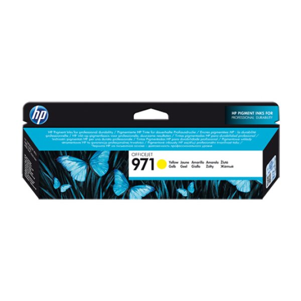 HP Tintenpatrone 971 yellow CN624AE OfficeJet Pro X451/576 2500 S.