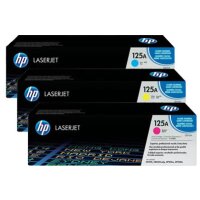 HP Toner Tri-Pack 125A CMY CF373AM Color LJ CP 1210 1400...