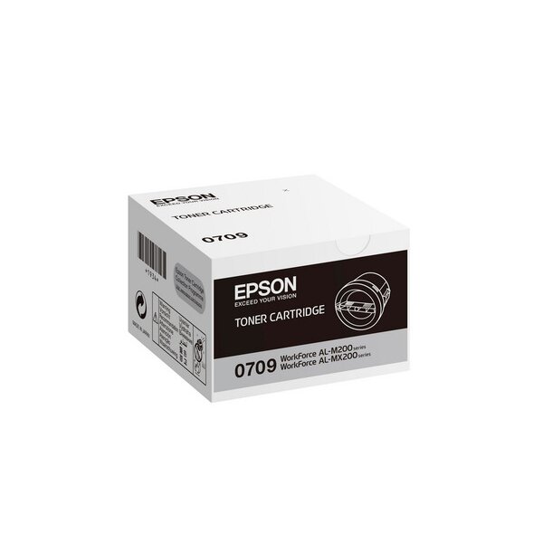EPSON Toner-Modul return schwarz S050709 AL-M200/MX200 2500 Seiten