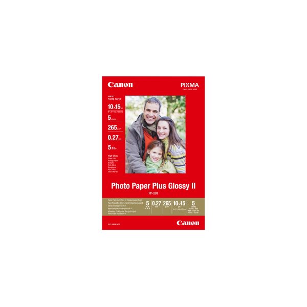CANON Photo Paper glossy 10x15cm PP2014x6 InkJet, 265g 5 Blatt