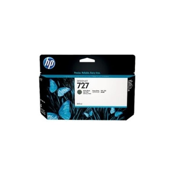 HP Cart. dencre 727 matte black C1Q12A DesignJet T920/T1500 300ml