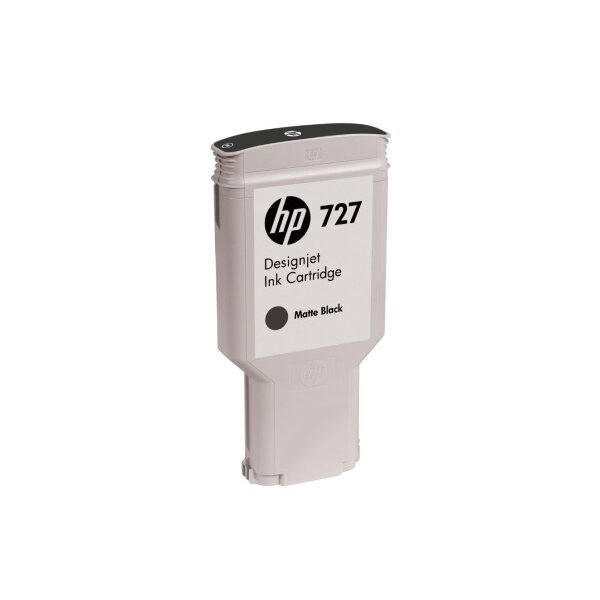 HP Cart. dencre 727 matte black C1Q12A DesignJet T920/T1500 300ml
