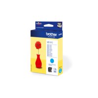 BROTHER Tintenpatrone cyan LC-121C DCP-J132 300 Seiten