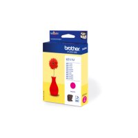 BROTHER Tintenpatrone magenta LC-121M DCP-J132 300 Seiten