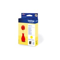 BROTHER Tintenpatrone yellow LC-121Y DCP-J132 300 Seiten