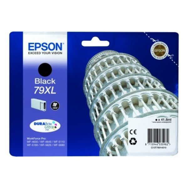 EPSON Cart. dencre XL noir T790140 WF 5110/5620 2600 pages