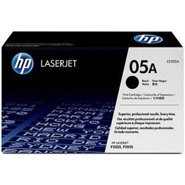 HP Toner-Modul 05A schwarz CE505D LaserJet P2035/55 2 Stück