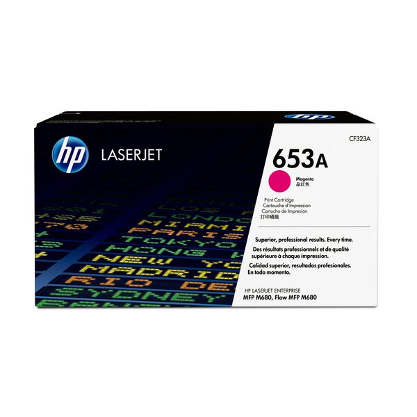 HP Cartouche toner 653A magenta CF323A CLJ Enterprise M680 16500 p.